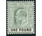 SG70. 1902 £1 Black and green. Choice superb fresh mint...