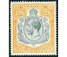 SG93. 1932 12/6 Grey and orange. Superb fresh mint...