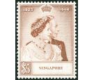 SG32. 1948 $5 Brown. Brilliant fresh U/M mint...