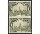 SG285var. 1929 $1 Olive-green 'Imperforate Between'. U/M mint...