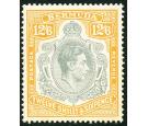 SG120a. 1938 12/6 Grey and brownish orange. Superb U/M mint well