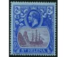 SG108c. 1927 2/- Purple and blue/blue. 'Cleft Rock'. Superb fres