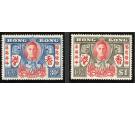 SG169a-170a. 1946 Set of 2. 'Extra stroke'. Set, both superb fre