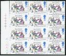 SG1790a. 1993 Christmas. 19p 'Imperforate'. U/M block...