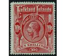 SG68. 1914 10/- Red/green. Very fine fresh mint...