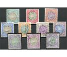 SG31-40. 1903 Set of 10. Superb fine used...