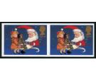 SG2006a. 1997 (2nd) Christmas. 'Imperforate Pair'. Superb U/M ho