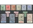 SG89-101. 1921 Set of 11. Very fine used...