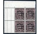 SG J3a. 1946 3d Purple-brown. 'Overprint Double'. Brilliant U/M 