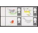 SG696ab. 1966 Birds. Missing Four colours. Superb U/M block...