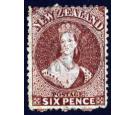 SG76. 1862 6d Brown. Superb fine used...