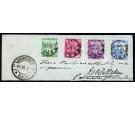 SG1-4. 1899 Set of 4. All superb fine used on piece, signed...