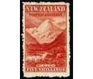 SG329ba. 1906 5/- Deep red. 'Watermark Upright'. Superb fresh...