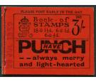 SG BB24 Variety. 1924 3/- Booklet (Edition 242). 'CANCELLED"...