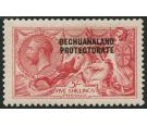 SG84a. 1914 5/- Rose-carmine. 'Overprint Double, One Albino'. Su