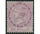 SG26. 1890 1/- Dull magenta. Superb fresh mint...