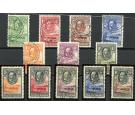 SG99-110. 1932 Set of 12. Very fine used...