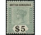 SG65. 1899 $5 Green and black. Brilliant fresh mint...