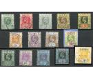 SG72-85. 1909 Set of 14. Superb used...