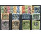 SG122-142. 1922 Set of 19. Superb used...