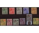 SG49-59. 1916 Set of 11. Superb fresh mint...