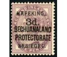 SG7. 1900 3d on 1d Lilac. Very fine fresh mint...