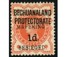 SG6. 1900 1d on 1/2d Vermilion. Very fine fresh mint...