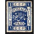 SG1a. 1918 1p Deep blue. Superb fine used...