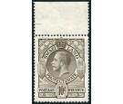 SG20. 1933 10/- Sepia. Brilliant fresh U/M mint...