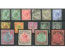 SG83-98. 1913 Set of 12. Superb used...