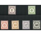 SG D1-D6. 1936 Set of 6. Brilliant fresh U/M mint...