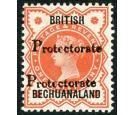 SG40a. 1888 1/2d vermilion. 'Protectorate' double. Superb fresh