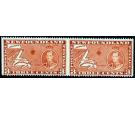 SG258b. 1937 3c Orange-brown. 'Imperforate Between'. Brilliant U