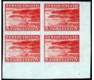 SG227a. 1932 8c Brownish red. 'Imperforate Pair'. Brilliant U/M