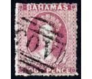 SG5. 1861 4d Dull rose. Superb fine used...