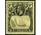 SG92a. 1923 4d Grey and black/yellow. 'Broken Mainmast'. Very fi