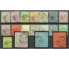 SG138-155. 1900 Set of 18. Very fine used...