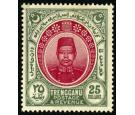 SG18. 1912 $25 Rose-carmine and green. Superb well centred mint.