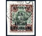 SG11. 1900 1s on 4d Green and purple-brown. Superb fine used on 