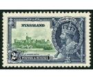 SG124m. 1935 2d Green and indigo. 'Bird by turret'. Very fine mi