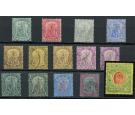 SG35-47. 1908 Set of 10. Very fine used...