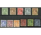 SG176-186. 1928 Set of 11. Superb fine used...