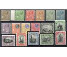 SG157-172. 1926 Set of 17. Brilliant fresh U/M mint...