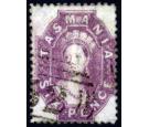 SG89. 1864 6d Reddish mauve. Superb fine used with exceptional f