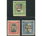 SG107s-107cs. 1923 Set of 3. 'SPECIMEN'. Very fine fresh mint...