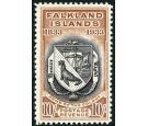 SG137. 1933 10/- Black and chestnut. Brilliant fresh U/M mint...