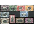 SG114-123. 1934 Set of 10. Superb used...