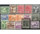 SG288-300. 1934 Set of 13. Superb used...