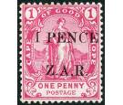 SG2c. 1899 '1 PENCE' on 1d Rose. "I" for "1". Superb fresh mint.