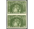 SG333 Variety. 'Imperforate Pair'. Brilliant fresh mint...